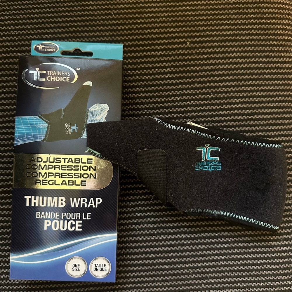 Trainers Choice Adjustable compression thumb wrap